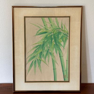Sale Photo Thumbnail #50: SHODO KAWARAZAKI, POLYCHROME WOODCUT