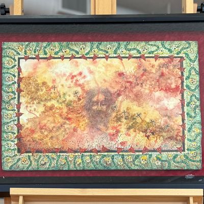Sale Photo Thumbnail #31: MIXED MEDIA ON PAPER