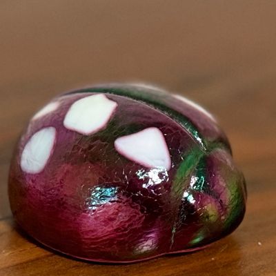 Sale Photo Thumbnail #73: ROBERT HELD, LADYBUG GLASS ART PAPERWEIGHT