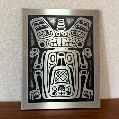 Sale Photo Thumbnail #40: ORCHARD STUDIO, BEAVER ETCHED ON ALUMINUM
