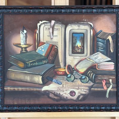 Sale Photo Thumbnail #32: P. SNELLING, ORIGINAL OIL PAINTING