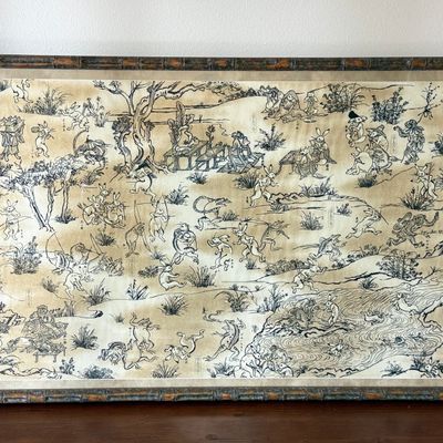 Sale Photo Thumbnail #56: EAST ASIAN MYTH OF MONKEY WAR: FROGS, RABBITS, MONKEYS, FOXES