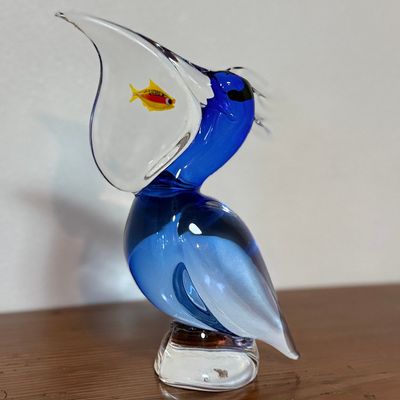 Sale Photo Thumbnail #79: MURANO GLASS, PELICAN