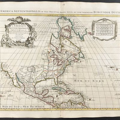 De L'Isle - Map of North America