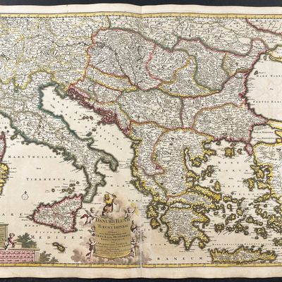 De Wit - Map of Southern Europe