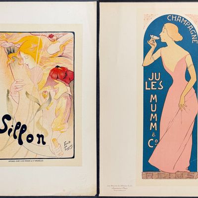 Maitres Affiches - 4 Poster Lithographs