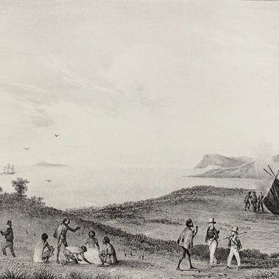 Dumont, Australia - Albany Harbor; Vue du Port du Roi Georges (Nouvelle Hollande)