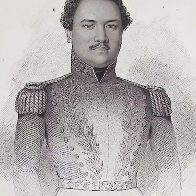 Wilkes, Hawaii - Kamehameha, King of the Hawaiian Islands (Sandwich Islands)
