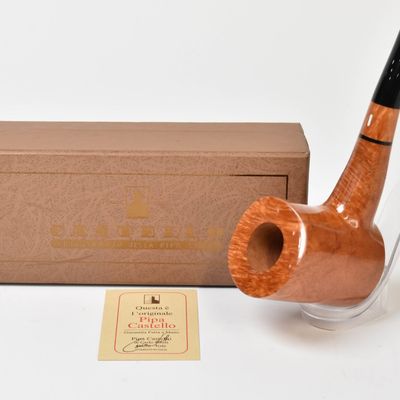 Sale Photo Thumbnail #205: Castello Great Line Briarwood Tobacco Pipe, Unsmoked