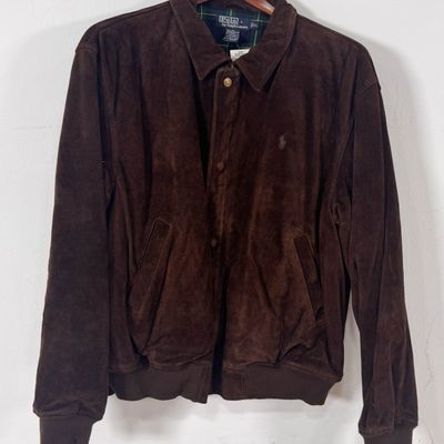 Sale Photo Thumbnail #122: Polo Ralph Lauren Suede Bomber Style Jacket