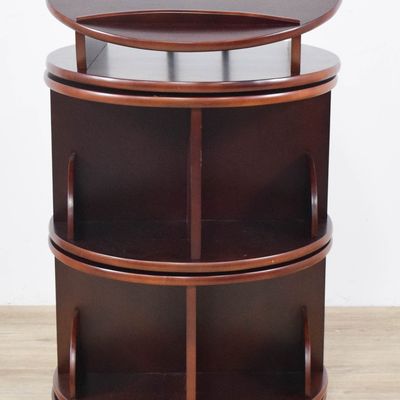 Levenger Carousel Bookcase With Oculus