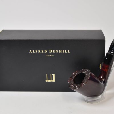 Sale Photo Thumbnail #191: Alfred Dunhill Bruyere Collector HT XL Briar Pipe, Unsmoked