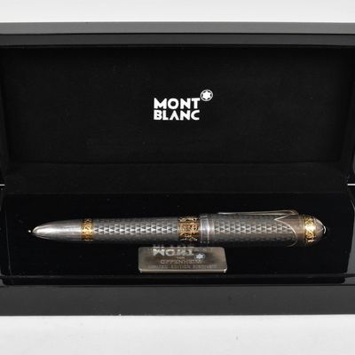 Montblanc Patron of Art 4810 Sterling Silver Max von Oppenheim Fountain Pen