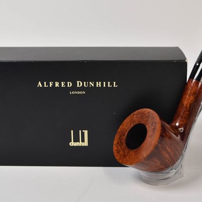 Sale Photo Thumbnail #193: Dunhill Amber Root Briar Tobacco Pipe Shape XL, Unsmoked