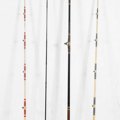 Sale Photo Thumbnail #182: 4 Albright and Fuji Style Fishing Rods Including Fly Fishing Outfit