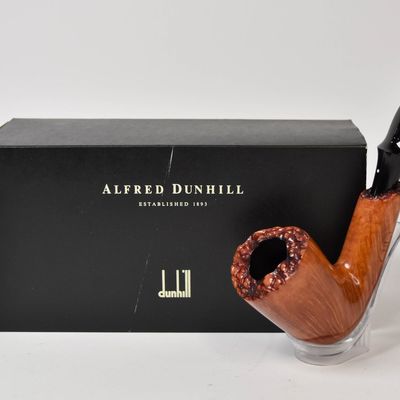 Sale Photo Thumbnail #194: Alfred Dunhill Root Briar Collector XL Briar Wood Tobacco Pipe, Unsmoked