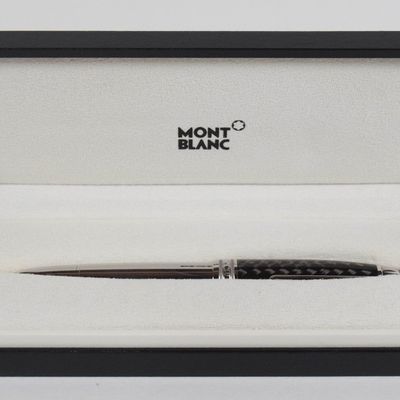 Montblanc Meisterstuck Solitaire Carbon and Steel Fountain Pen