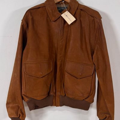 Sale Photo Thumbnail #123: Polo Country Ralph Lauren Leather A-2 Style Bomber Jacket
