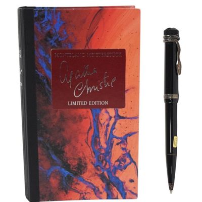 Montblanc Meisterstuck Agatha Christie Sterling Silver Ballpoint Pen