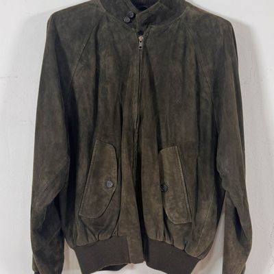 Sale Photo Thumbnail #121: Polo Ralph Lauren Suede Harrington Bomber Jacket