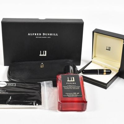 Sale Photo Thumbnail #259: Alfred Dunhill Leather and Resin Pipe Care Accessory Set