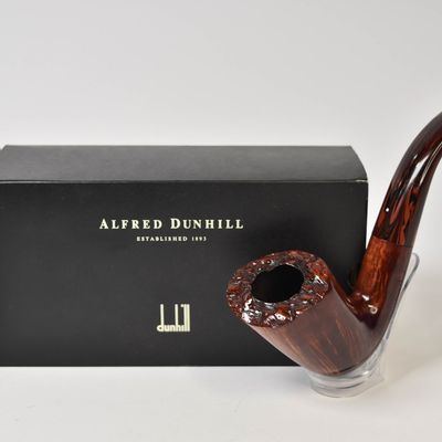Sale Photo Thumbnail #190: Alfred Dunhill Briar Amber Root Collector XL Tobacco Pipe, Unsmoked