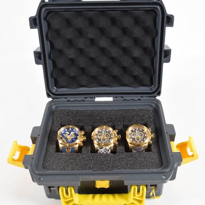 Sale Photo Thumbnail #171: 3 Invicta Gold-Tone Stainless Steel Reserve Venom Chronograph Wristwatches