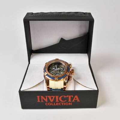 Sale Photo Thumbnail #166: Invicta Zeus Bolt Reserve Rose Gold Tone Quartz Chronograph Wristwatch