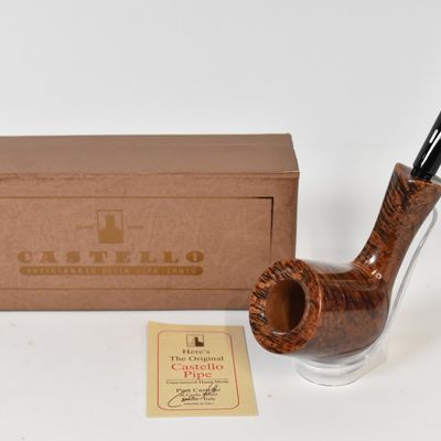 Sale Photo Thumbnail #228: Castello Briar Wood Occhio di Pernice Tobacco Pipe, Unsmoked