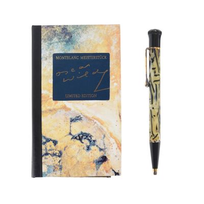 Montblanc Meisterstuck Writers Edition Oscar Wilde Resin and Vermeil Ballpoint Pen