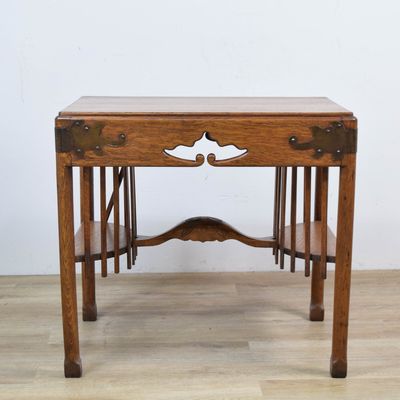 Mission Style Oak Student Desk