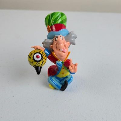 Sale Photo Thumbnail #184: Disney Rare " Mad Hatter " Britto Enesco Mini Figurine 2013