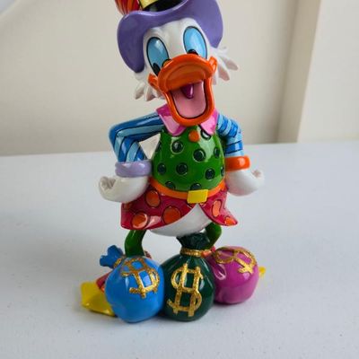 Sale Photo Thumbnail #180: Disney Britto Uncle Scrooge Figurine 8.5" 