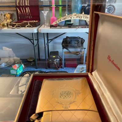 Sale Photo Thumbnail #6: Vintage lighter and cigarette case combo