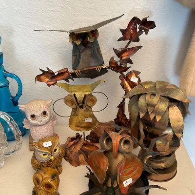 Sale Photo Thumbnail #32: Mid century owls