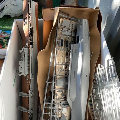 Sale Photo Thumbnail #104: Model battleships-as is