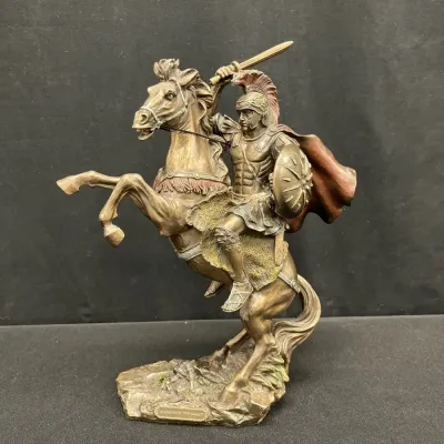Veronese Design Cast Bronze Figurine “Alexander The Great”