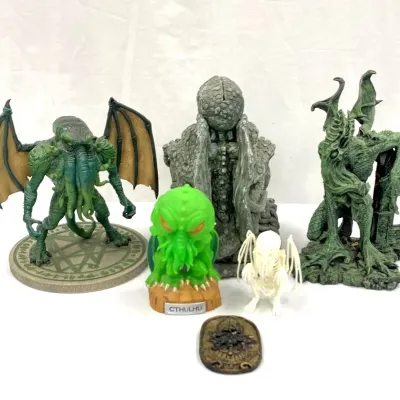 Cthulu Statues From HP Lovecraft 
