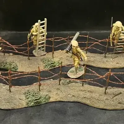 W. Britain WWI Figurines + More - Metal, 1/30 Scale
