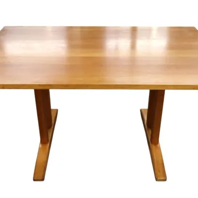 Sale Photo Thumbnail #23: Stickley Trestle Table
