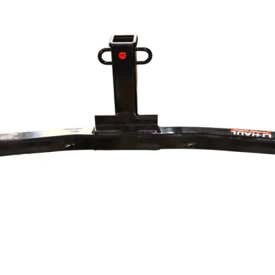 Sale Photo Thumbnail #301: Black U-Haul trailer hitch receiver assembly in good used condition.