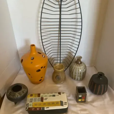 Assorted Pottery and More Decor 