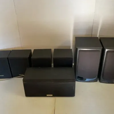 Kenwood, Technics, and Optimus Speakers 