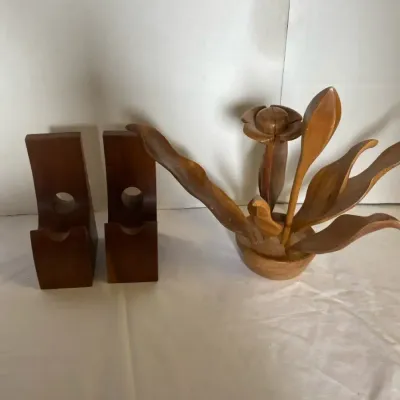 Mid-Century Wood Decor