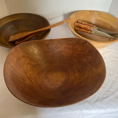 Real Walnut Bowls