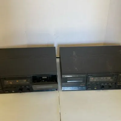 Two Pioneer Cassette Stereos 