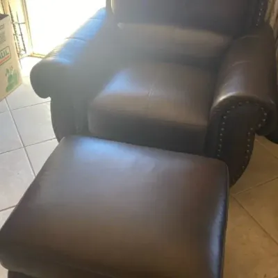 Cover Girl Arm Chair by Masland Duraleather Coe 