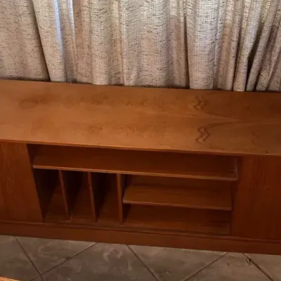 Mid-Century Modern Credenza Cabinet 