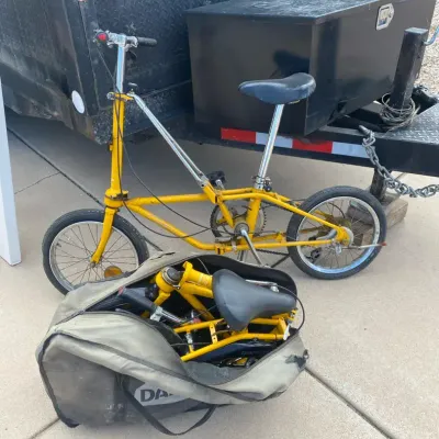Two Folding Bikes