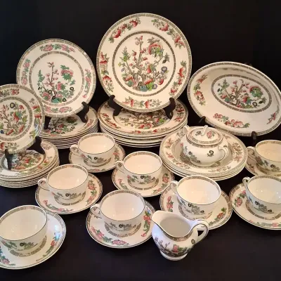 Johnson Brothers Indian Tree & John Maddock Royal Vitreous English China Collection